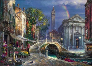 Jour de l’amour Venise Peinture à l'huile